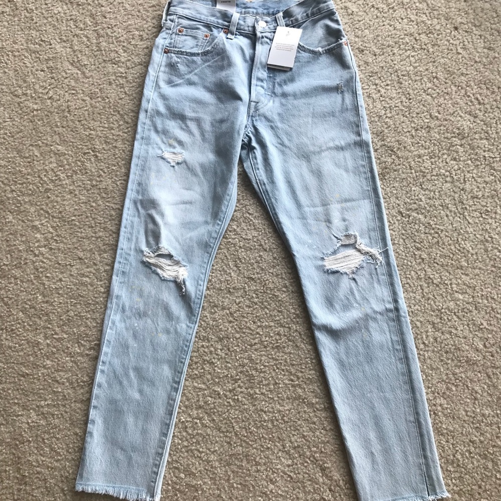 NWT Levi’s 501 Skinny Jeans - sound visions - Picture 4 of 4